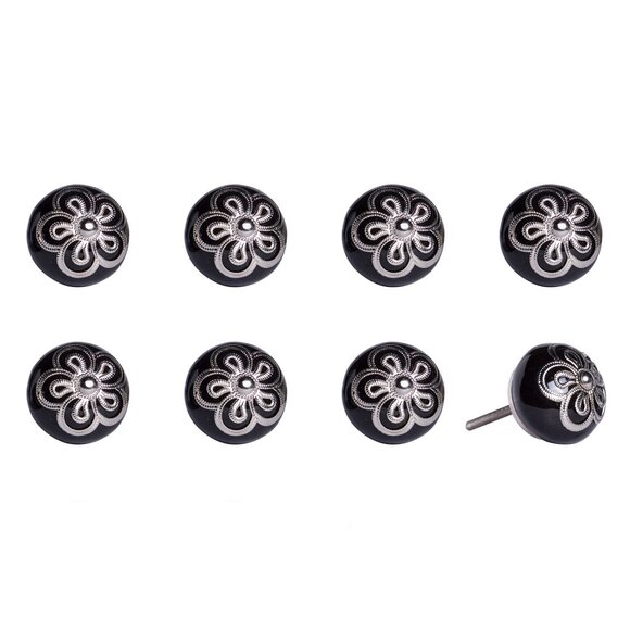 Knob-It Home Decor Classic Cabinet & Drawer Knobs | 8-Piece | K000007 - Picture 1 of 3